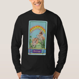 T-shirt Carte de tarot 10 de coupes et chien Chiens cosmiq