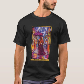 T-shirt Carte de tarot de justice Marie Laveau Nouvelle Vo