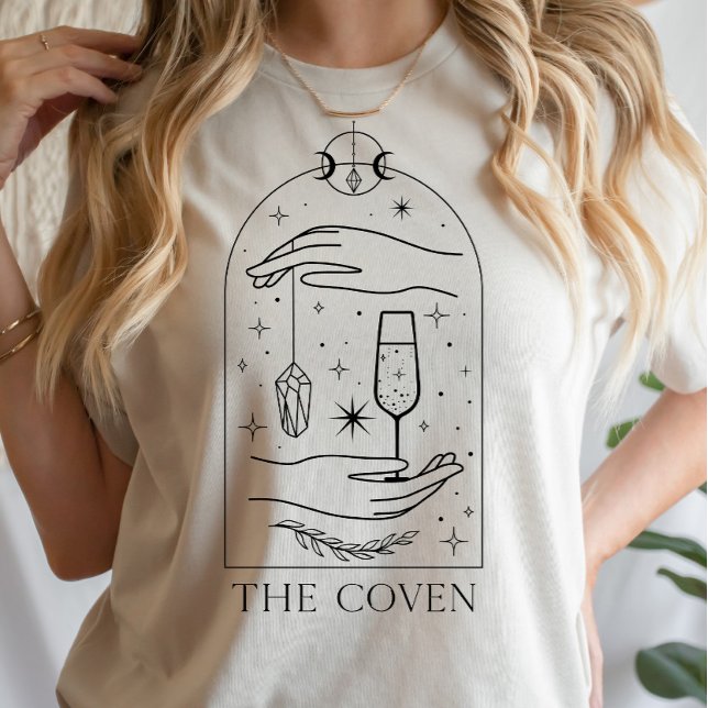 T-shirt Carte de Tarot Mystique Le Coven Enterrement de Vi (Créateur téléchargé)