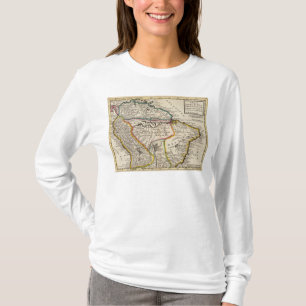 T-shirt Carte de Terra Firma, Pérou, terre d'Amazone,