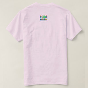 T-shirt Carte de vœux colorée eid mubarak avec mosquée et