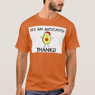 T-shirt Carte de voeux ITx27S AN AVOCADO