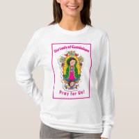 Carte de voeux pliée Notre-Dame de Guadalupe