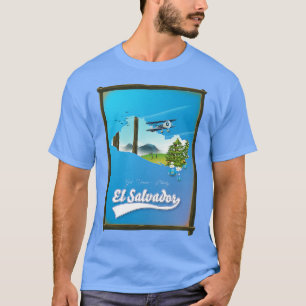 T-shirt Carte de voyage El Salvador