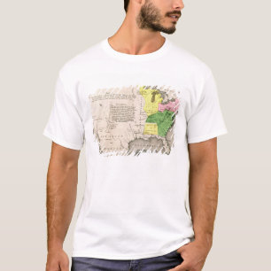 T-shirt Carte des Etats-Unis