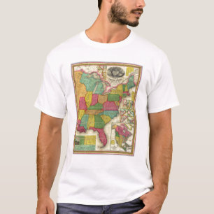 T-shirt Carte des Etats-Unis 2