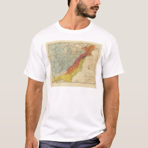 T-shirt Carte des Etats-Unis d'Amérique 4
