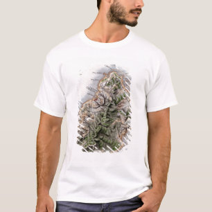 T-shirt Carte des Îles Maurice, illustration 'Paul et
