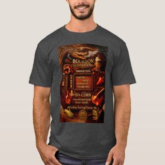 T-shirt Carte des saveurs de Bourbon