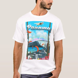 T-shirt Carte des vacances de Panama River