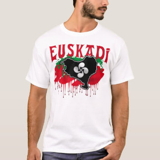 T-shirt carte d'euskadi