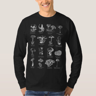 T-shirt Carte d'identification des champignons Cie de cham