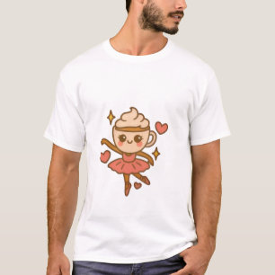 T-shirt Carte d'identité italienne Cappuccina Ballerina