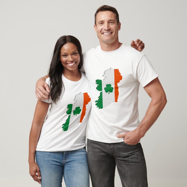 T-shirt Carte d'Irlande (Unisexe)