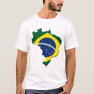 T-shirt Carte du Brésil