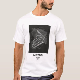 T-shirt Carte du circuit MOTO GP du Japon