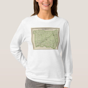 T-shirt Carte du comté de Jackson