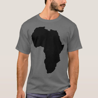 T-shirt Carte du continent africain 2