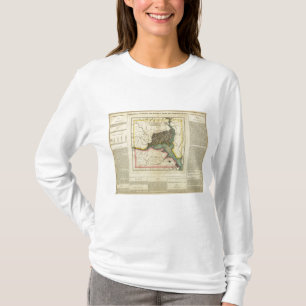 T-shirt Carte du District de Columbia