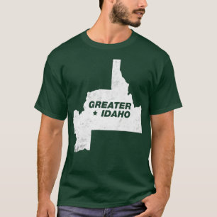 T-shirt Carte du Grand Idaho