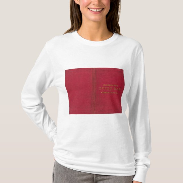 T-shirt Carte du guide de Blanchard de Chicago 2 (Devant)