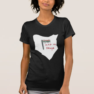 T-shirt Carte du Kenya
