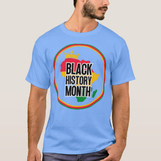 T-shirt Carte du mois de l'histoire noire 11