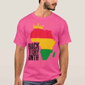 T-shirt Carte du mois de l'histoire noire 12