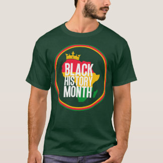 T-shirt Carte du mois de l'histoire noire 14