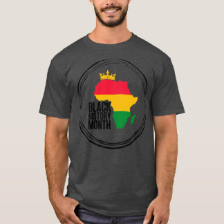 T-shirt Carte du mois de l'histoire noire 6