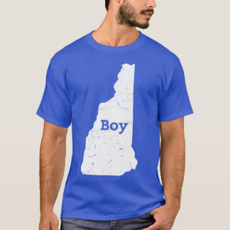 T-shirt Carte du New Hampshire Boy