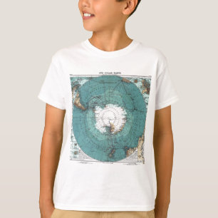T-shirt Carte du pôle Sud
