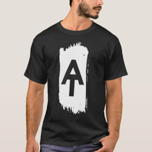 T-shirt Carte du souvenir du sentier des Appalaches Randon