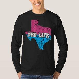 T-shirt Carte du territoire États-Unis Texas Abortion Drap