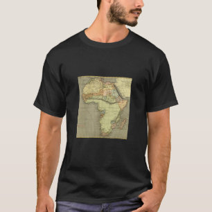 T-shirt Carte du Vieux Monde vintage Afrique