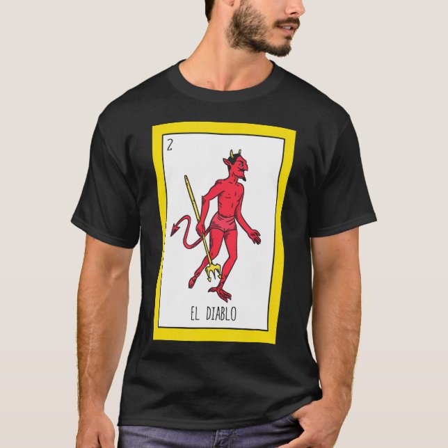 T-shirt Carte El Diablo (Devant)