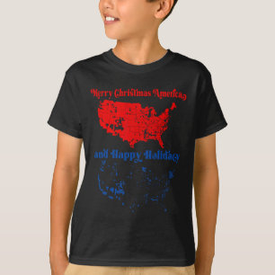 T-shirt Carte électorale de 2024 Joyeux glissement de terr