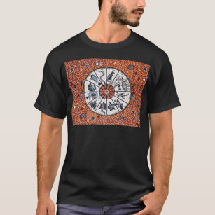 T-shirt Carte étoile autochtone Terre