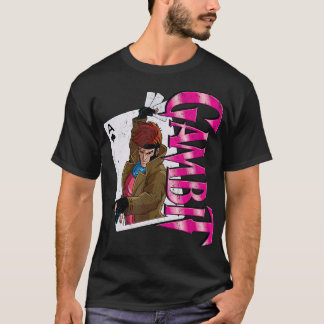 T-shirt Carte Gambi Hommes Retro I30