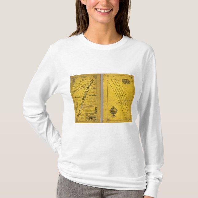 T-shirt Carte géographique (Devant)