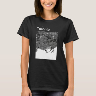T-shirt Carte graphique classique de la ville de Toronto C
