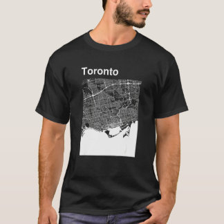 T-shirt Carte graphique classique de la ville de Toronto C