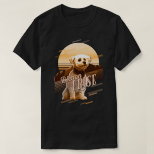 T-shirt Carte graphique rétrospective Bichon Frise Gold ID