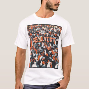 T-shirt Carte graphique "Révolution"