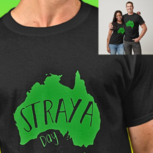 T-shirt Carte Green STRAYA pour la fête nationale australi