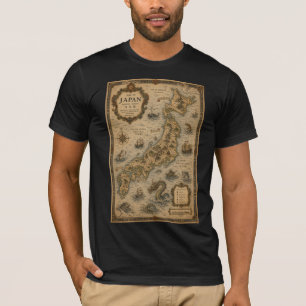 T-shirt Carte historique du Japon