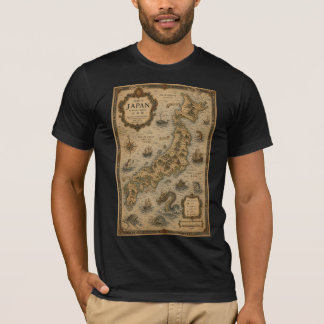 T-shirt Carte historique du Japon 