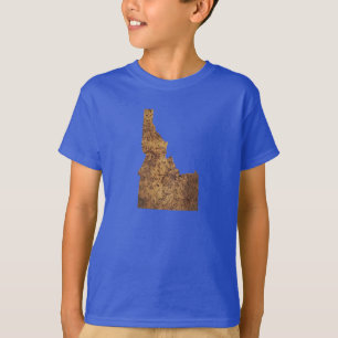 T-shirt Carte Idaho Spud