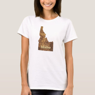 T-shirt Carte Idaho Spud