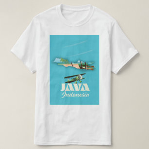 T-shirt Carte Java indonesia